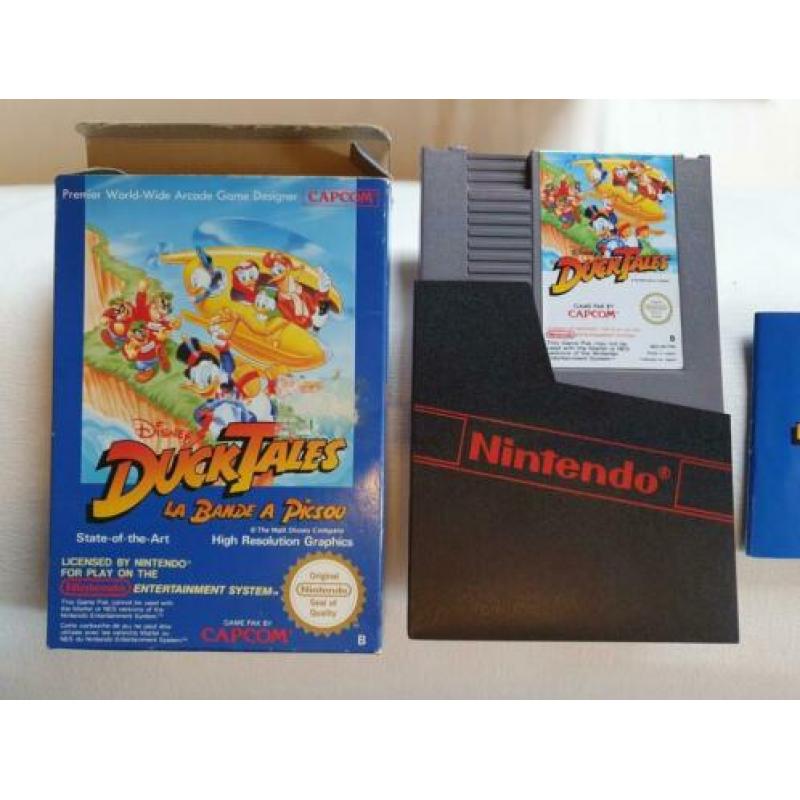 DuckTales NES in doos met boekje (2x)