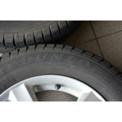 VW Golf 5 aluminium velgen met winterbanden