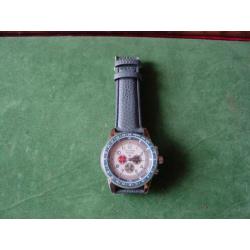 Horloges, dames of jeugd blauw + herenhorloge.