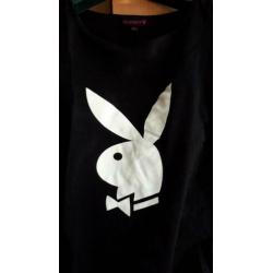 Playboy t-shirt zwart maat 3xl