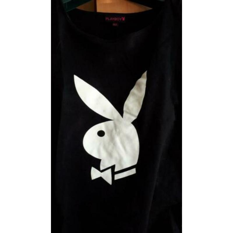 Playboy t-shirt zwart maat 3xl