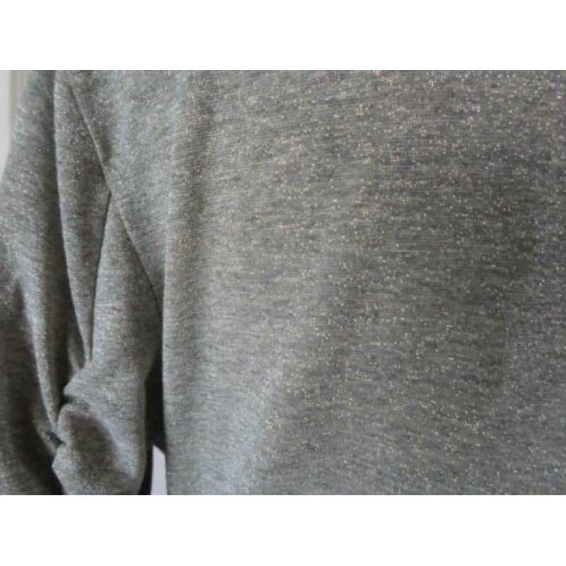 Scarva Woman Top Grijs Goud Mt 38