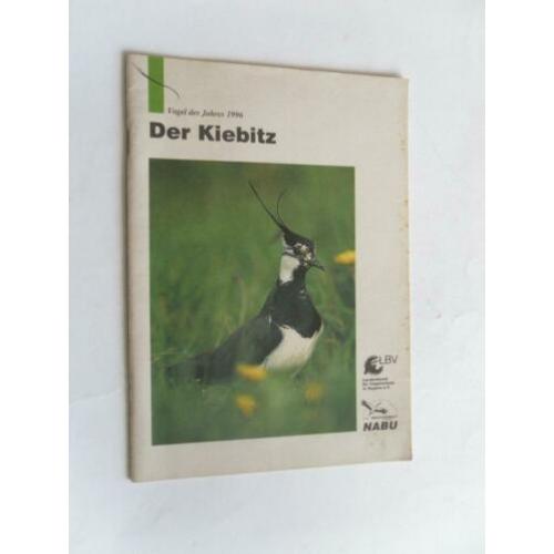 Duits boekje over kievit , Der Kiebitz Vogel des Jahres 1996