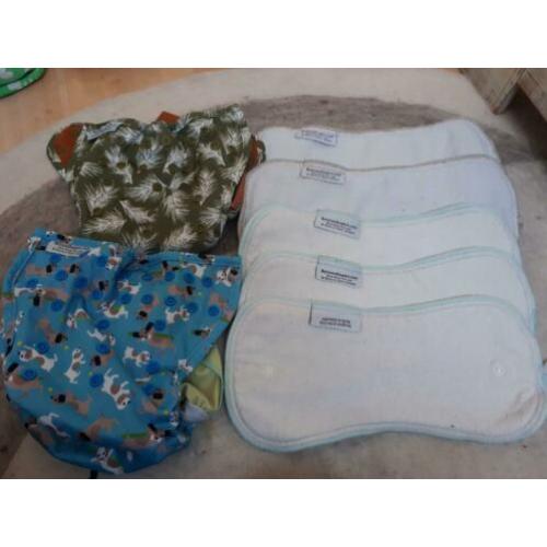 Wasbare luiers, pocket, overbroekjes. Totsbots, Pandababy