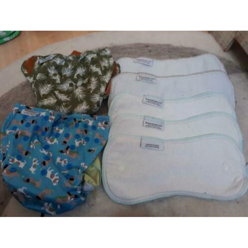 Wasbare luiers, pocket, overbroekjes. Totsbots, Pandababy