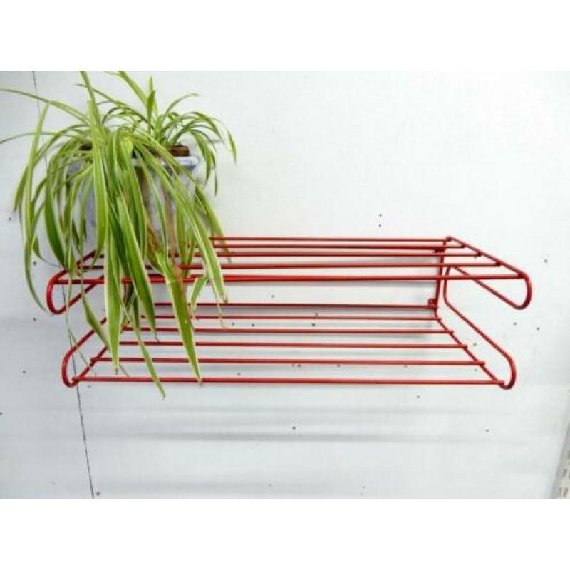 retro vintage wandkastje kast wandplank boekenplank jaren 80