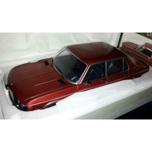 KK-Scale 1:18 BMW 3.0 S E3 2.Serie uit 1971 roodbruin nieuw