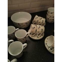 Mooi servies van Douwe Egberts