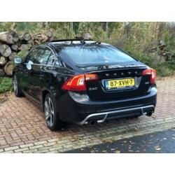 Volvo S60 1.6D DrivePowershift 2012 Zwart R DESIGN FULLLL