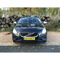 Volvo S60 1.6D DrivePowershift 2012 Zwart R DESIGN FULLLL