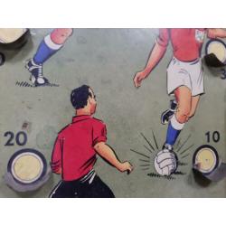 Voetbalspel Nederlands 'elftal' oud knikkerspel
