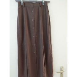 Rok + Gilet blouse bruin mt.36 (S) City Life Woman