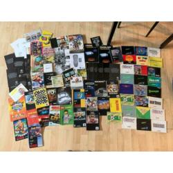 Veel boekjes handleidingen , Nintendo nes snes n64