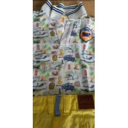 Bbl zomer setje polo korte broek jongen maat 92