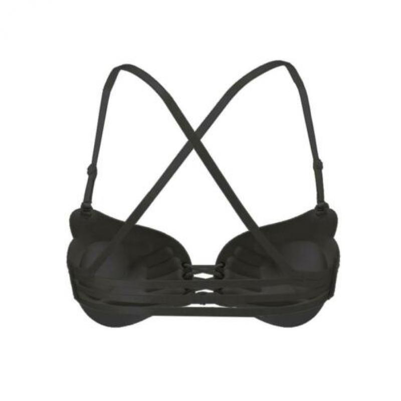 Push up BH handvorm beige zwarte sexy push-up cup A B C D