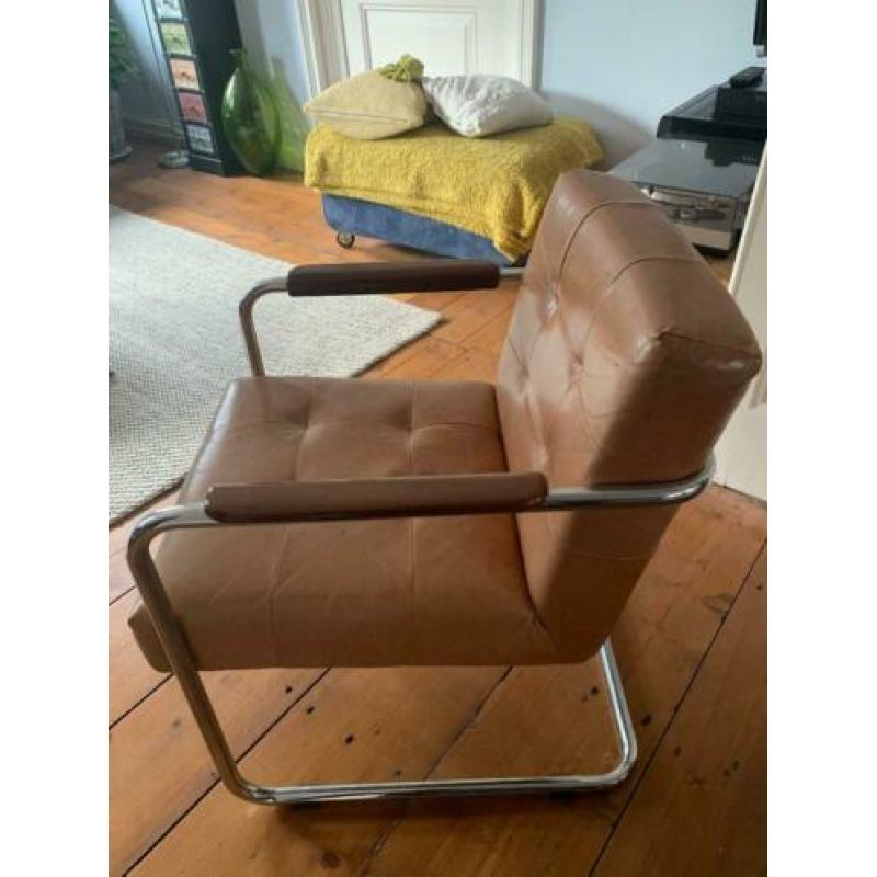 Mooie retro fauteuil, stoel opruiming, vintage, klassiek