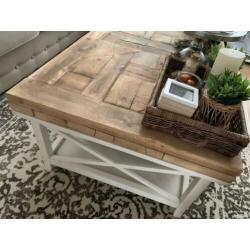 Landelijke salontafel inclusief Rivièra Maison mand
