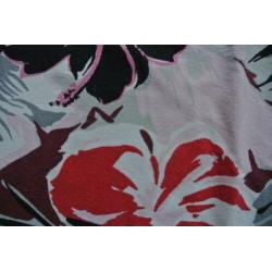 marcona shirt 46 zwart wit rood roze NIEUW