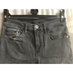 Calvin Klein Skinny jeans, maat 28/XS, grijs, topconditie