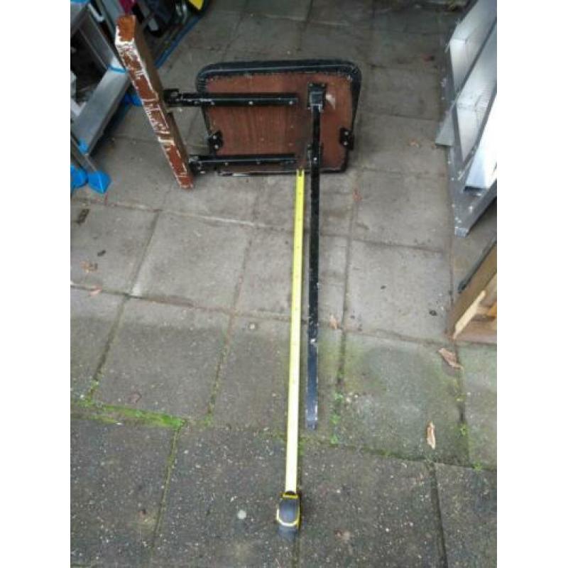 Zij stoel hoogte 80 cm