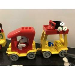Verzameling vintage Fabuland setjes en figuurtjes