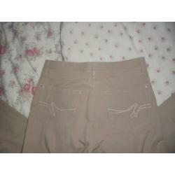 ZERRES: Prachtige bruine dames broek, mt 38