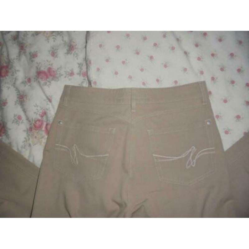 ZERRES: Prachtige bruine dames broek, mt 38