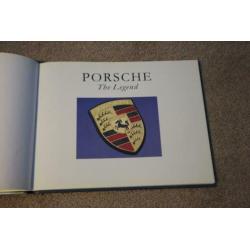 porsche boek the legend jonathan wood 80 pagina's kleur