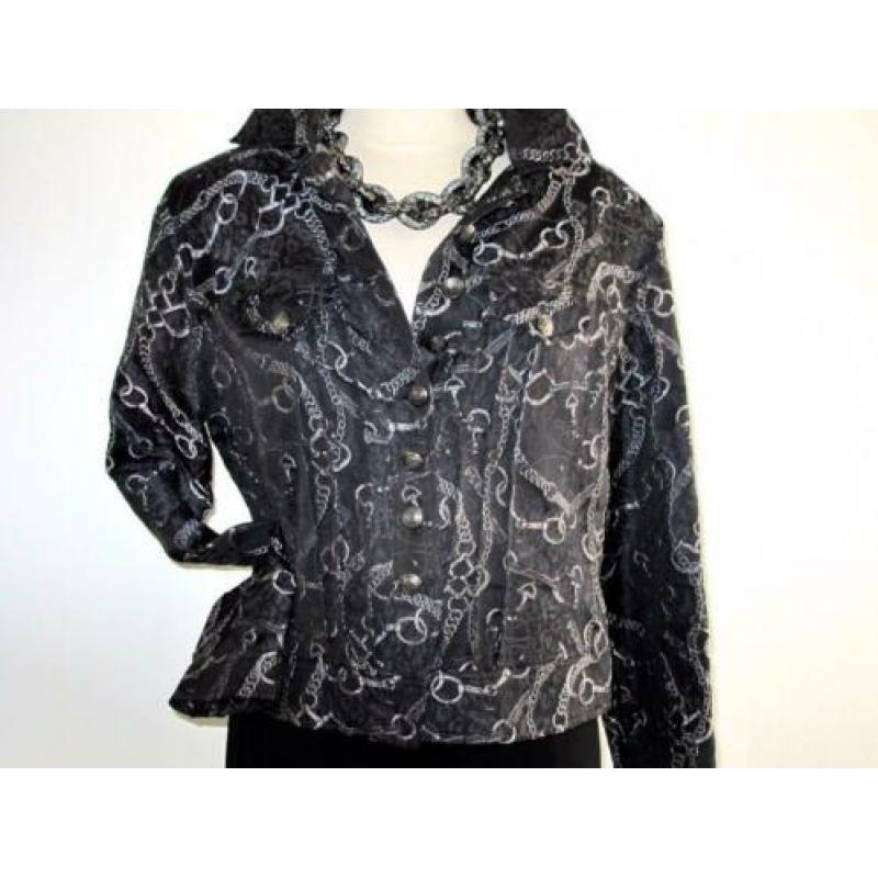 HERMES print battledress van ROSES OF AVALON maat 44