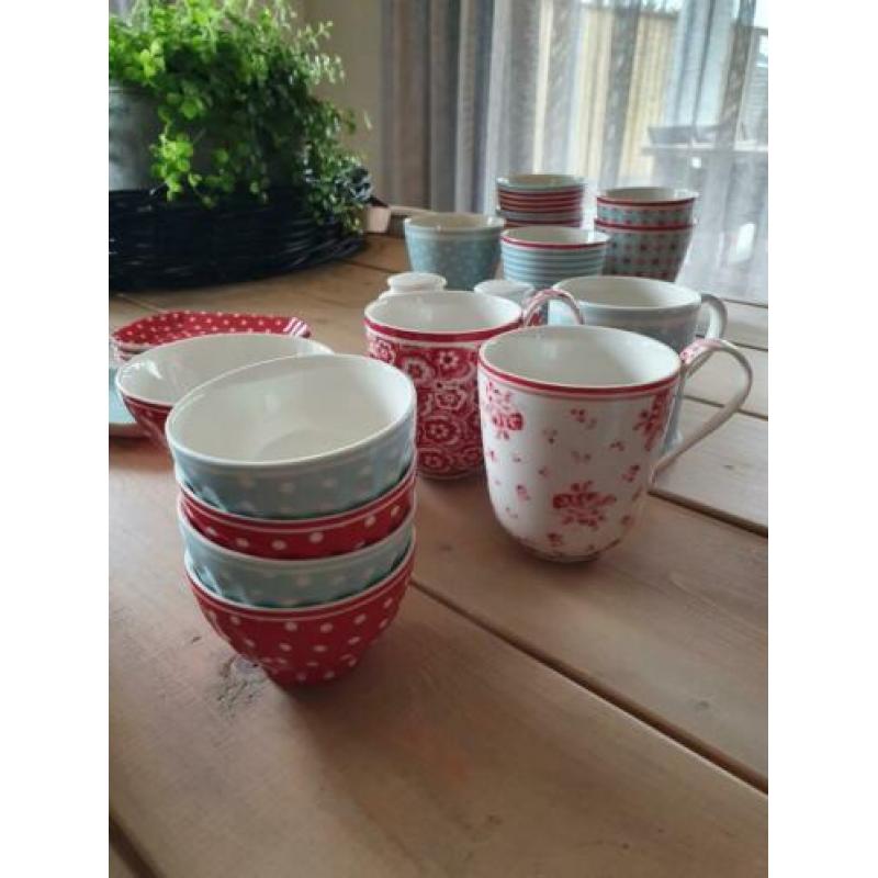 Te koop: Leuk GreenGate servies