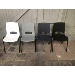 NIEUWE kuipstoelen kantinestoelen kantine stoelen stapelbaar