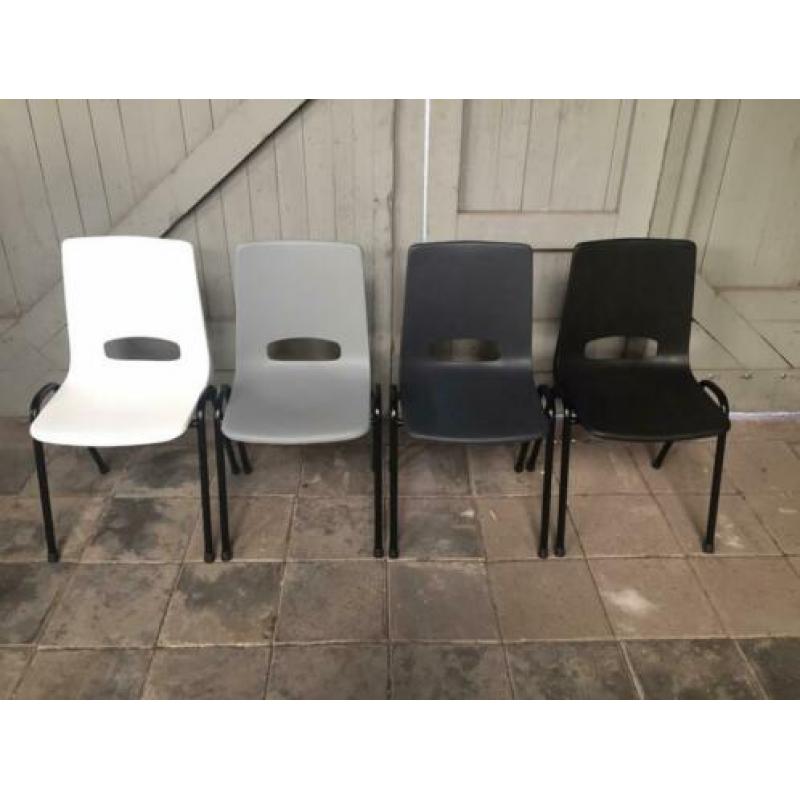 NIEUWE kuipstoelen kantinestoelen kantine stoelen stapelbaar