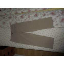 ZERRES: Prachtige bruine dames broek, mt 38