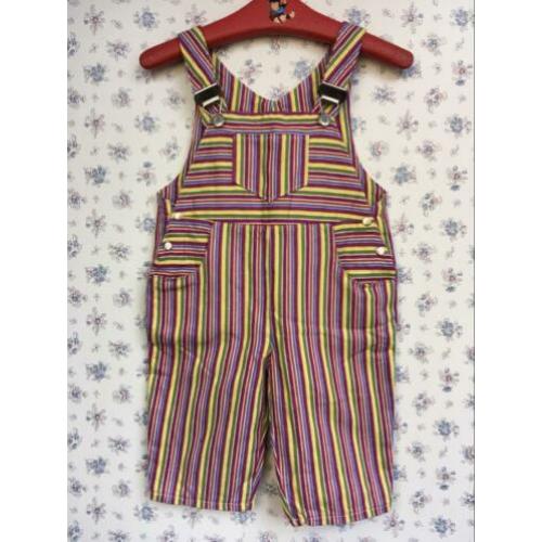 Handgemaakte vintage look tuinbroek tuinpak 86 92 98 ?