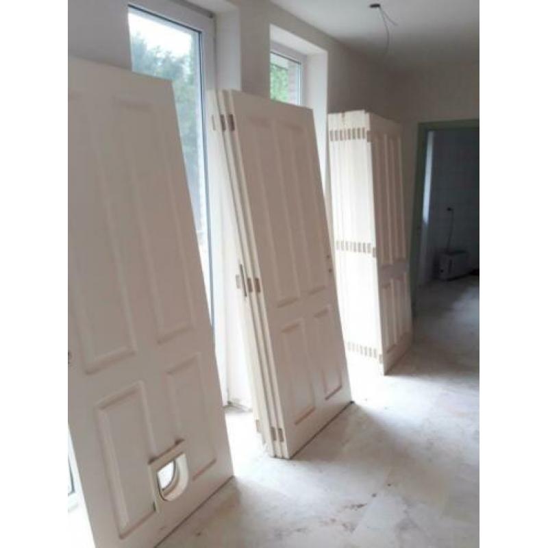 17 massief houden witte deuren vol MDF deuren