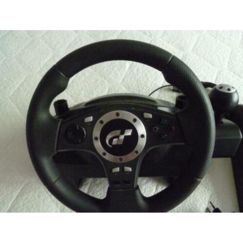 LOGITECH RACE-STUUR en VOETBEDIENING voor Play-station 3