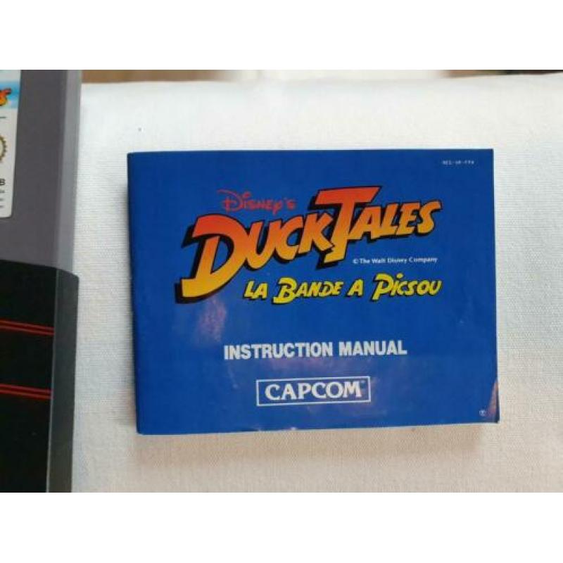 DuckTales NES in doos met boekje (2x)