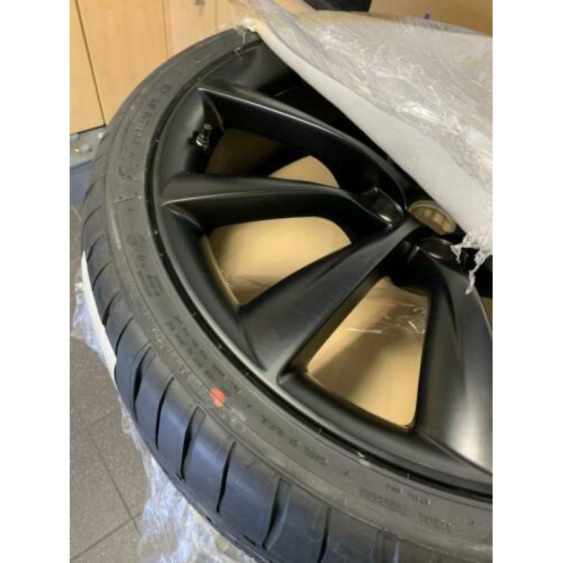 22 inch nieuwe Orig Tesla Model X Onyx Velgen/banden breedse