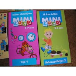 Mini Loco Sesamstraat met 4 boekjes en Locodoos