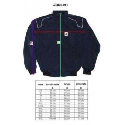 nieuwe IVECO Trucker jas jack zwart (blauw) maat XS- 8XL