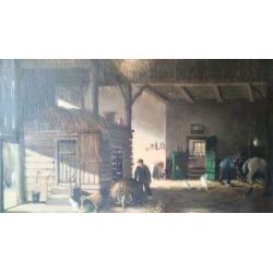 prachtig stal interieur door J.L. Dispo