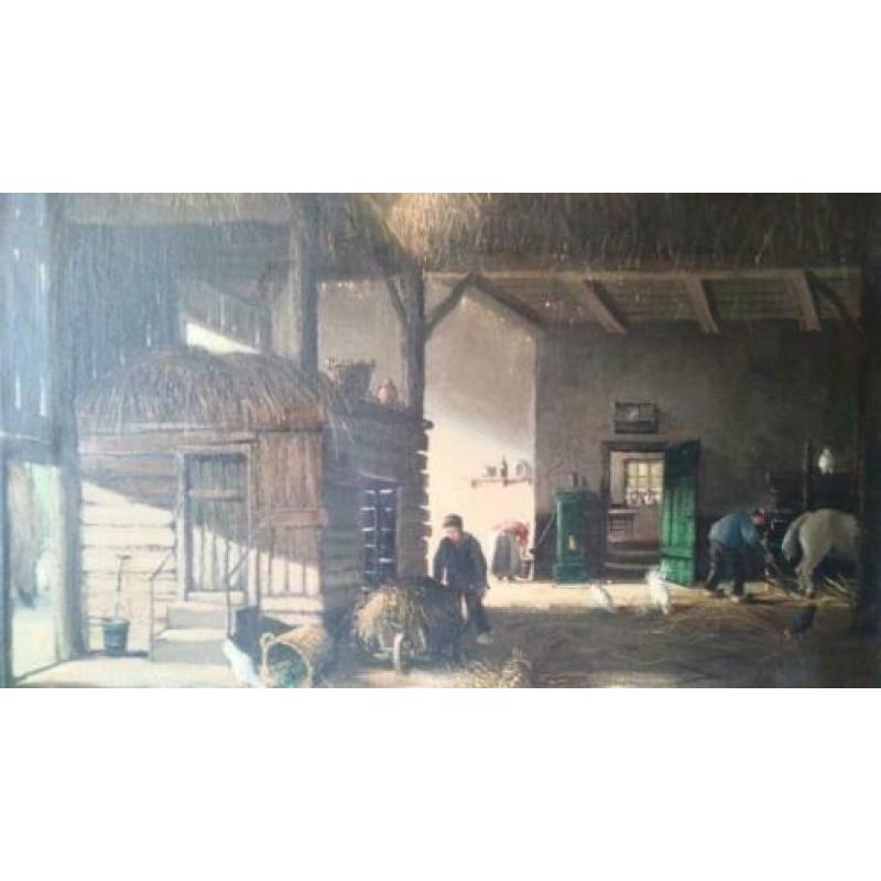 prachtig stal interieur door J.L. Dispo