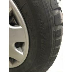 Set nette winterwielen transporter T4