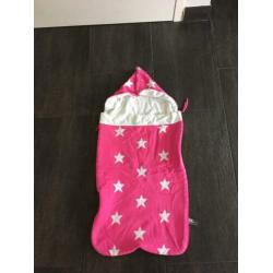 Voetenzak roze van baby’s only