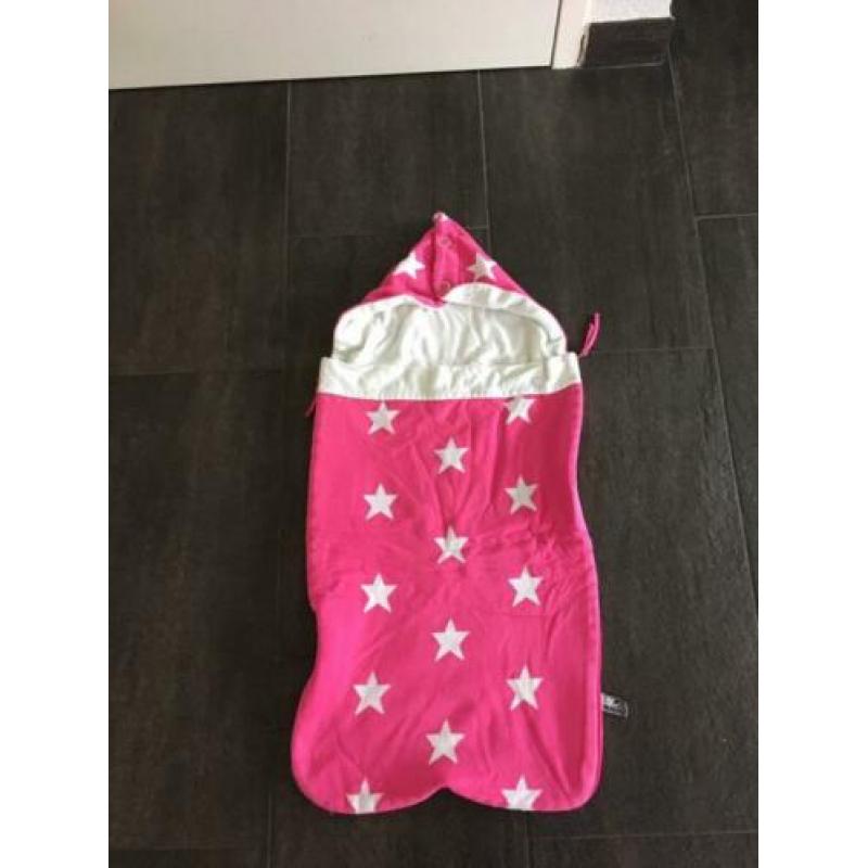Voetenzak roze van baby’s only