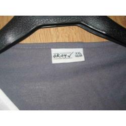 Top / tuniek maat xxl met vaste vest zgan