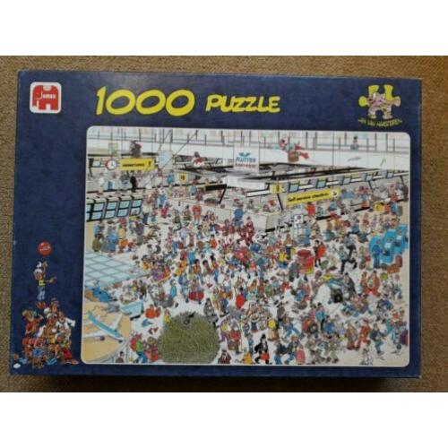 Puzzel haasteren luchthaven