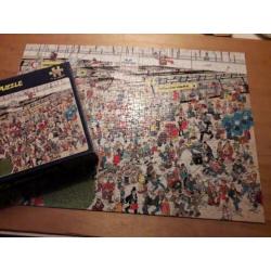 Puzzel haasteren luchthaven