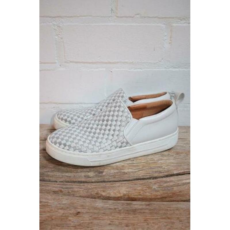 WHAT FOR - Prachtige leren slip on sneakers maat 37 - ZGAN