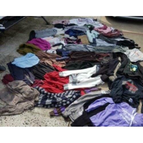 Kleding ca. 80 st. ook merken, vesten, truien, jassen, shirt